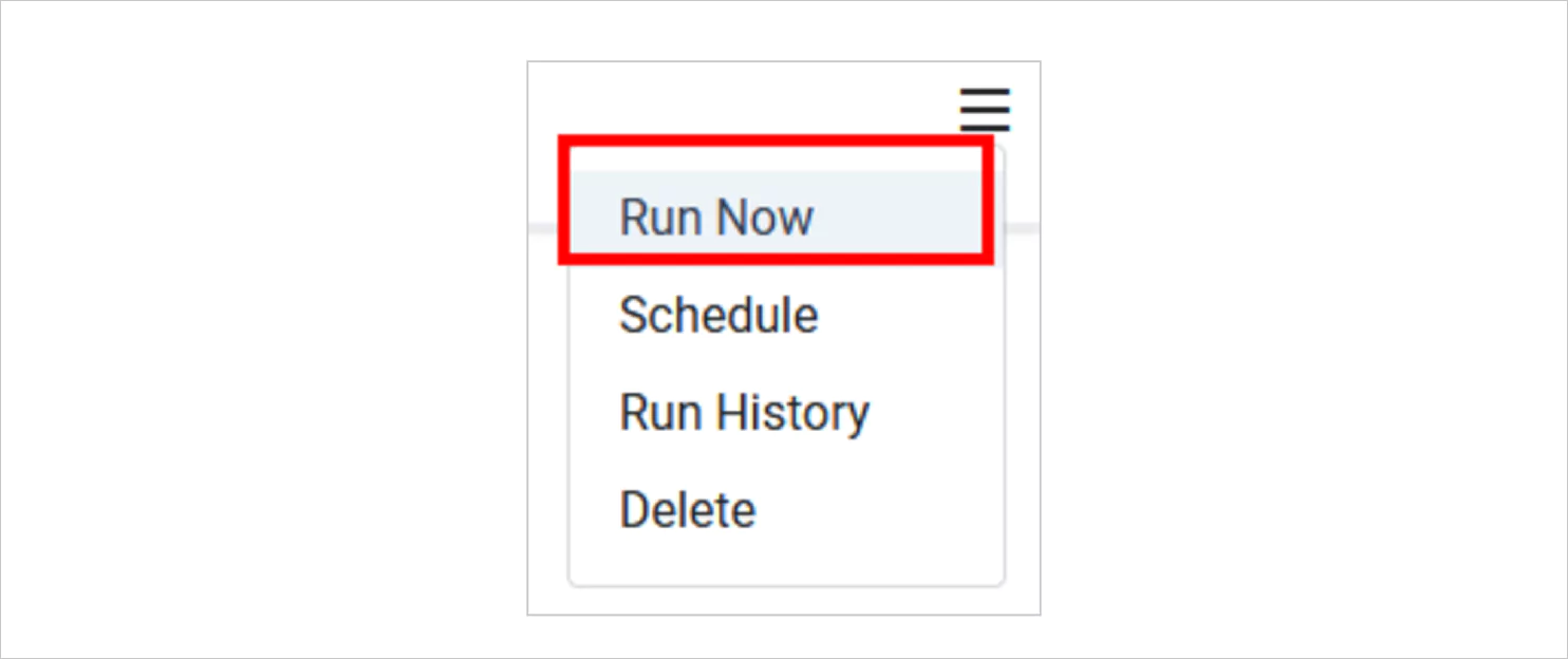On Demand Schedule