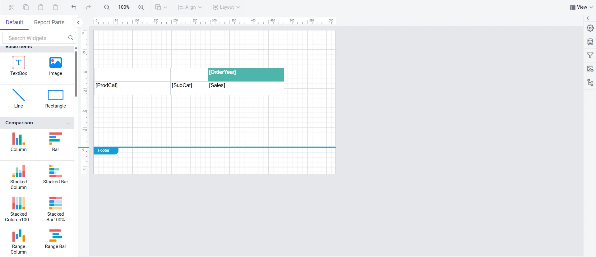 Downloaded reports in Bold Reports Report Designer