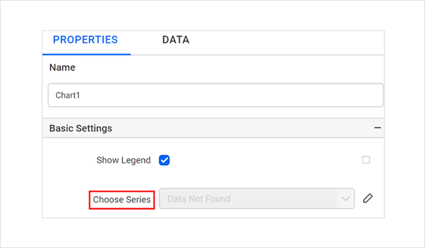 Choose series