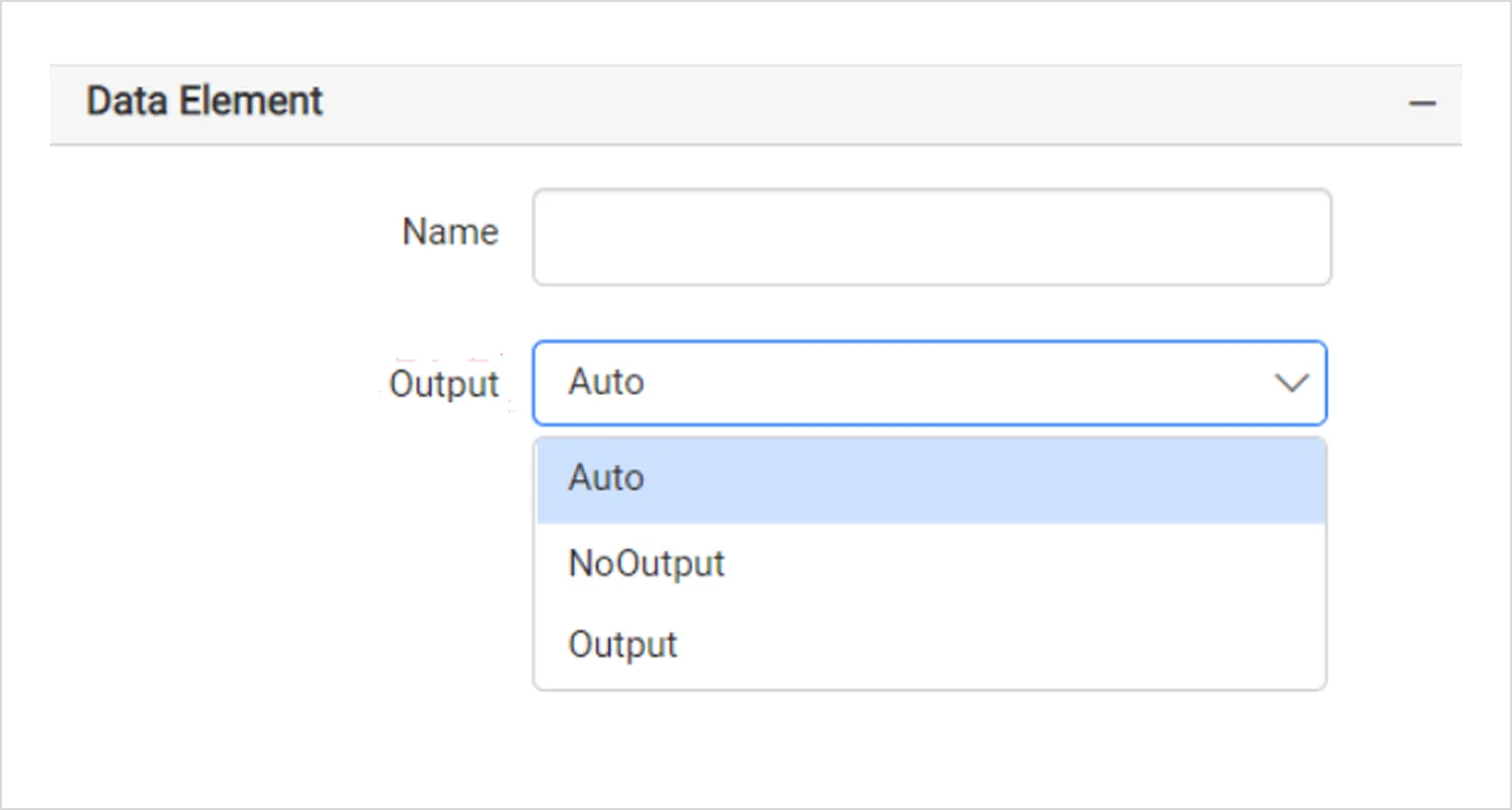 Data element