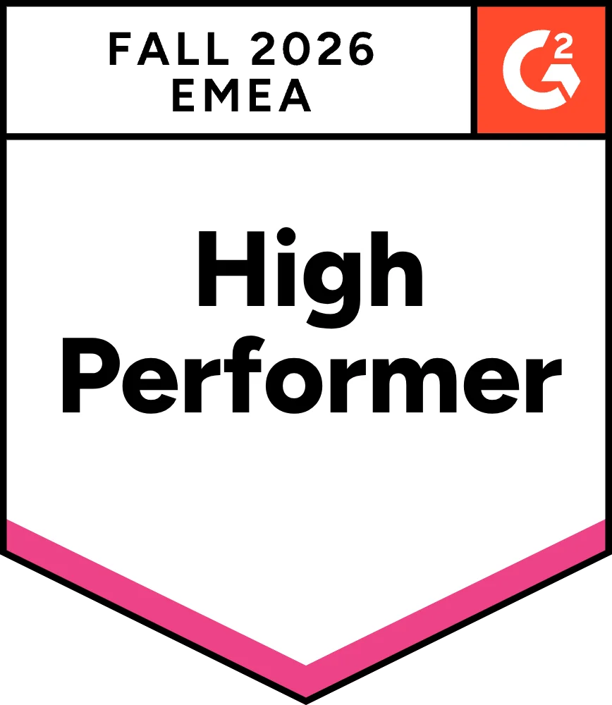 High Performer, EMEA