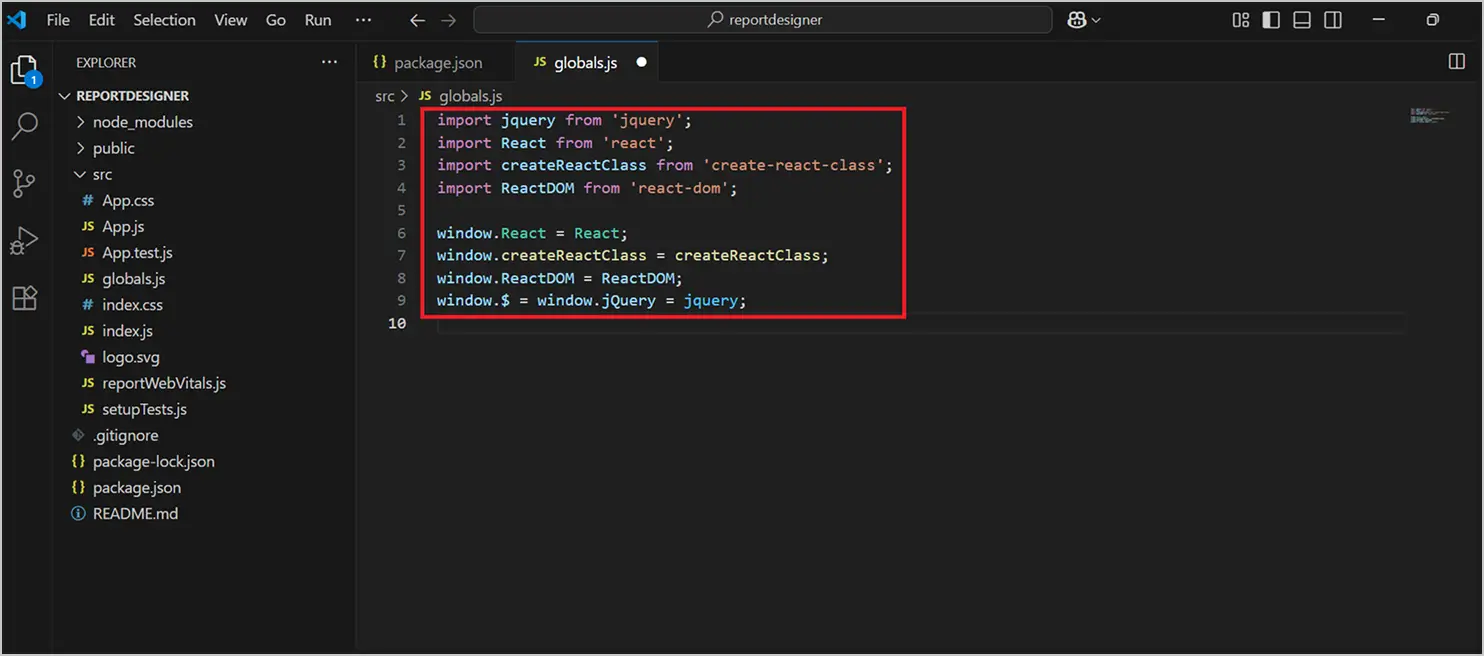 How to Embed Report Designer to a React App | Bold Reports