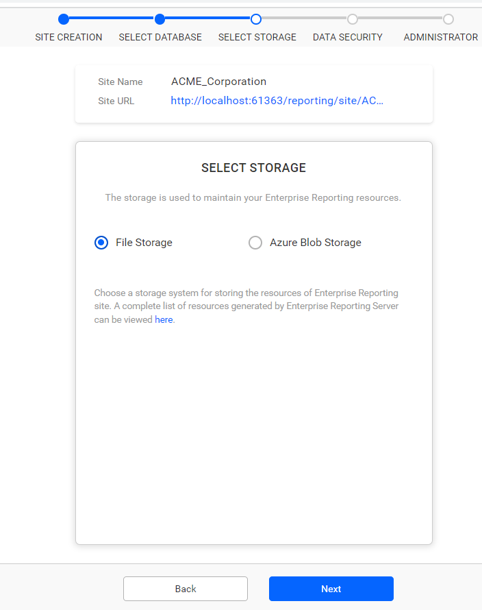 Select Storage