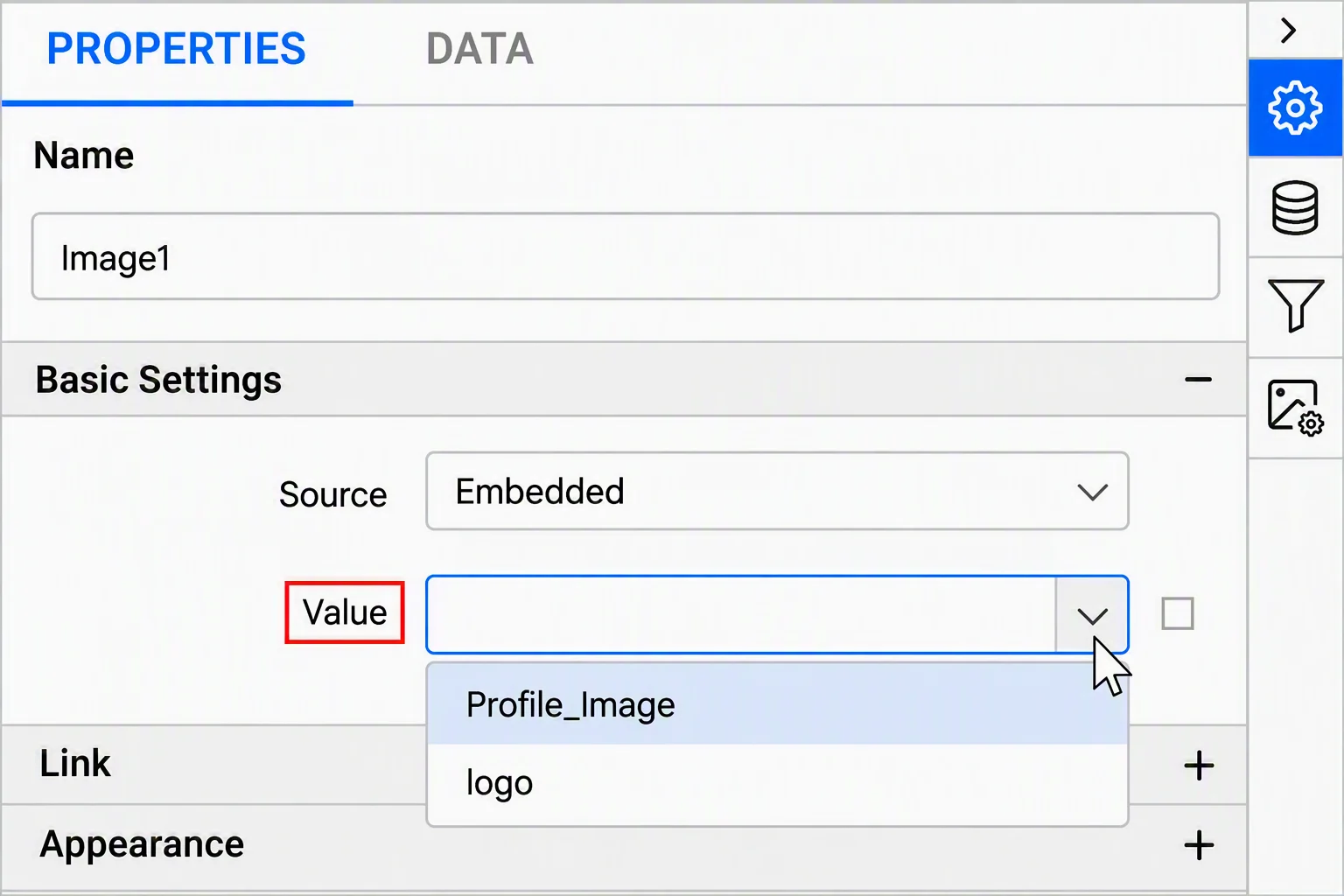 Choose an image to embed