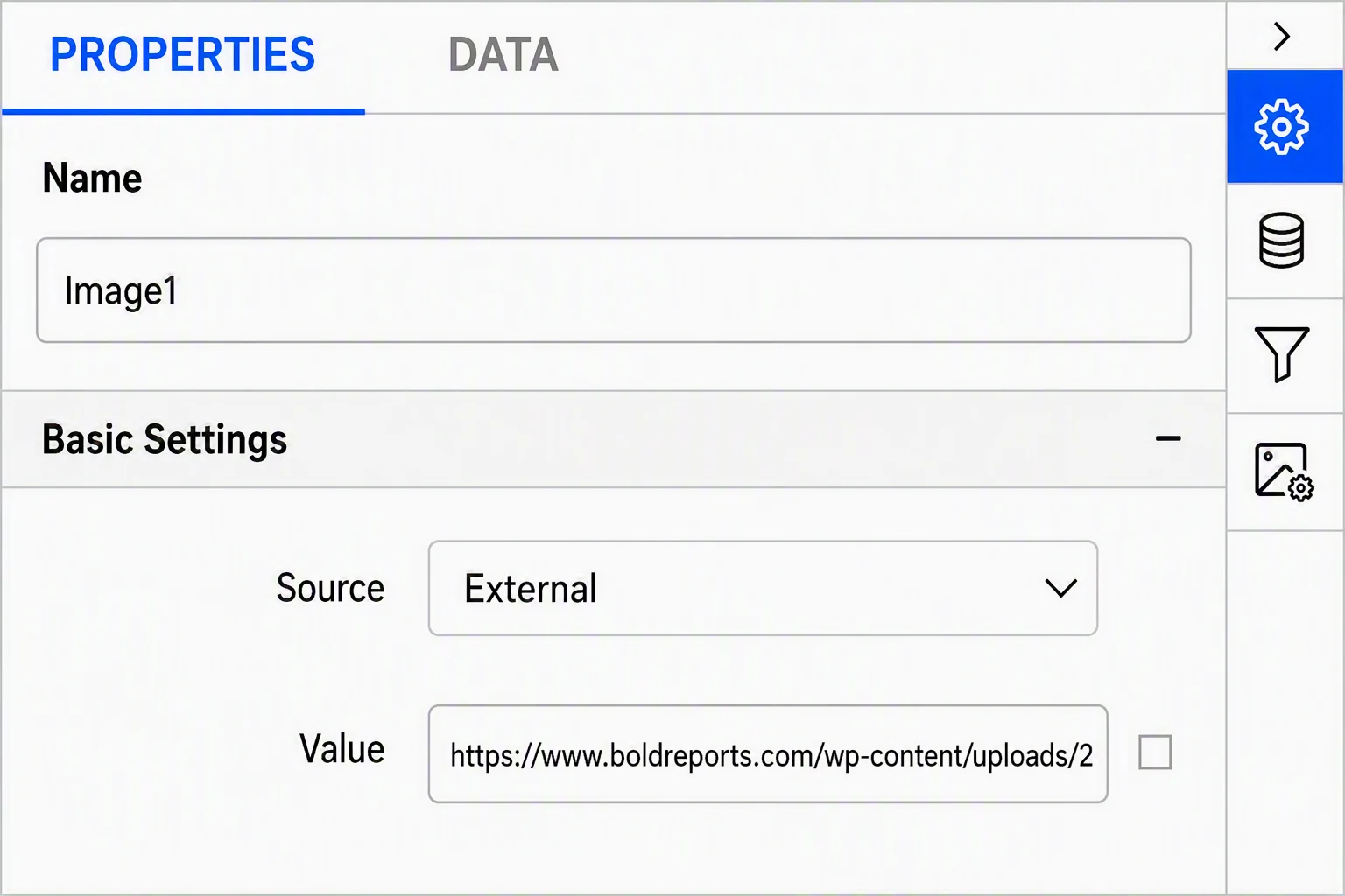 Load image from an external link