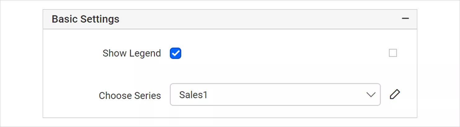 Chart type- Basic option