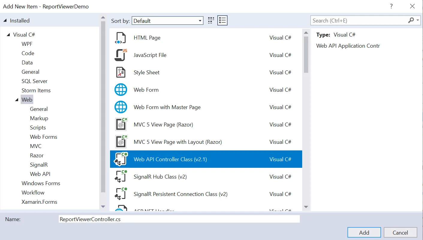 Create a New Controller File