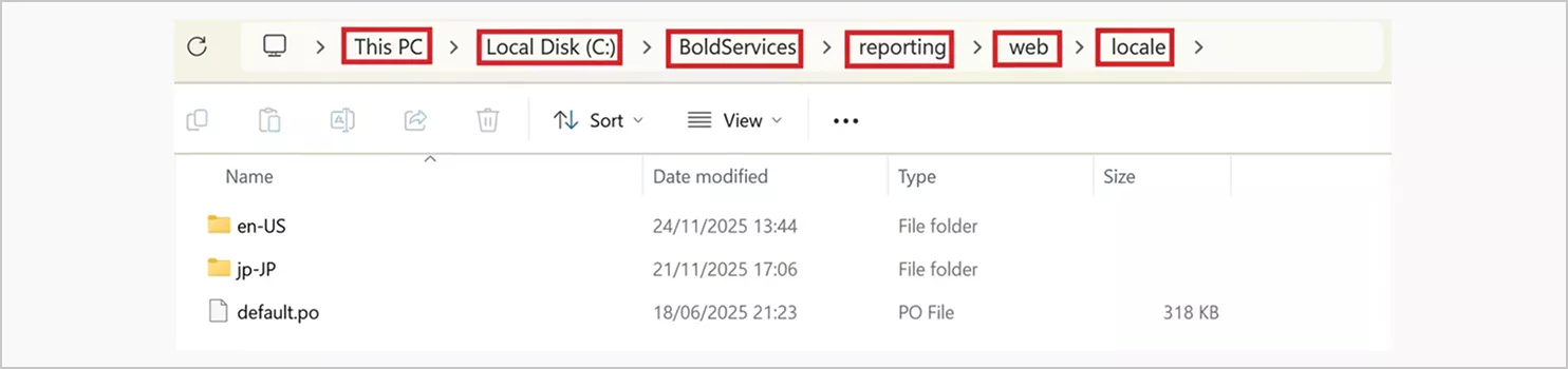 How to enable localization