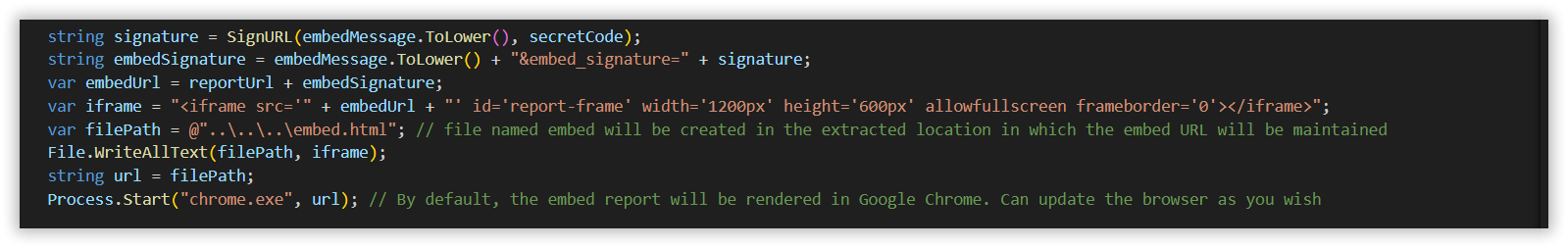 Include iframe url with parameters