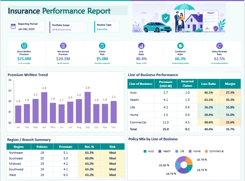 Insurance Performance Report