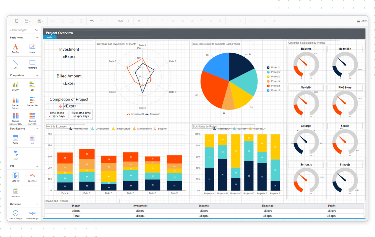 Embedded Reporting Tools – BoldReports - Visual Studio Marketplace