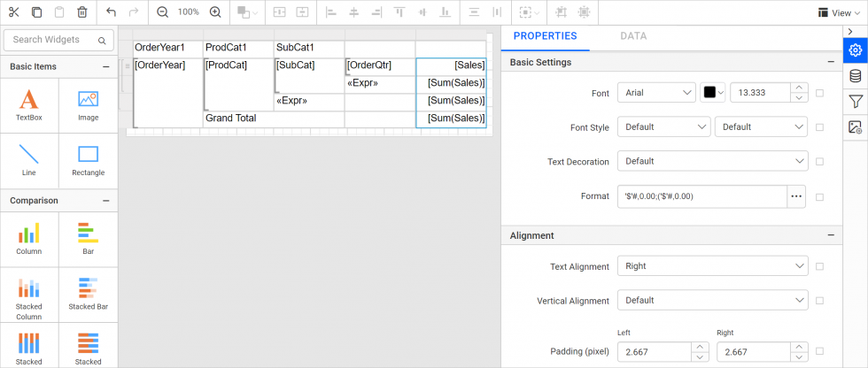 <br /> Currency formatting