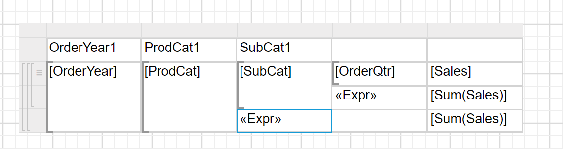 Add Grouping and Total in Tablix Data Regions | Bold Reports