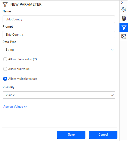 Add new parameter