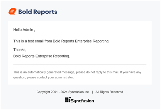 Email Credential Testing in demo