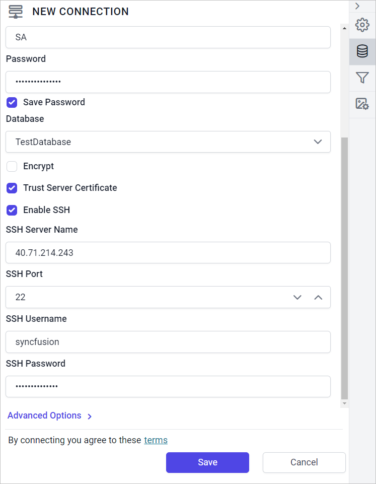 How to connect to MySQL and Postgres databases via an SSH tunnel