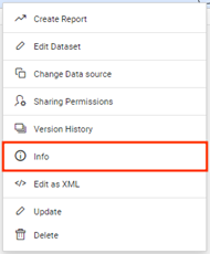 Linked report support