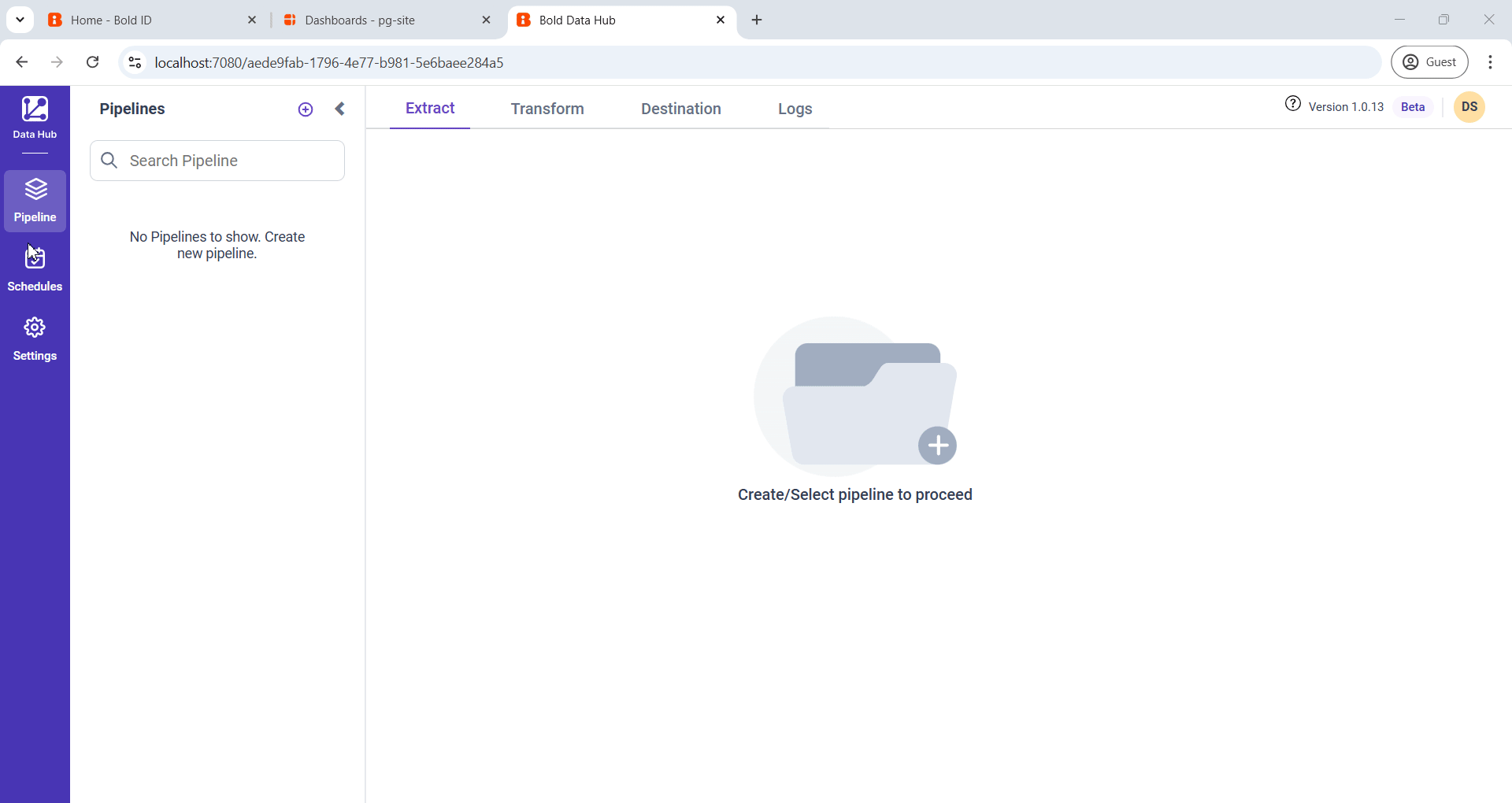 Connecting an SAP HANA Cloud Data Warehouse in Bold Data Hub