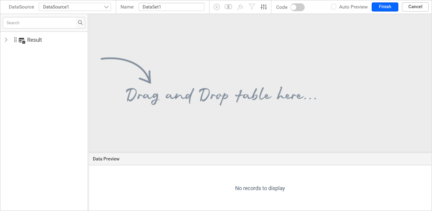 Query designer