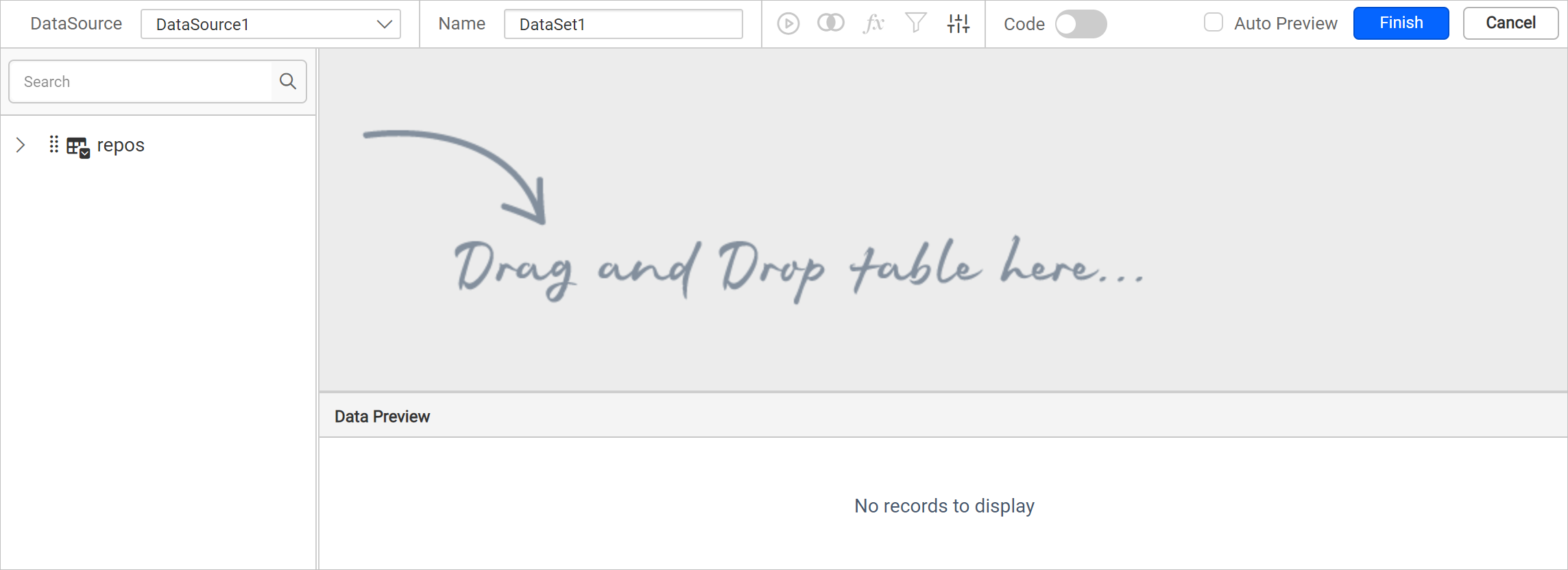 Query designer