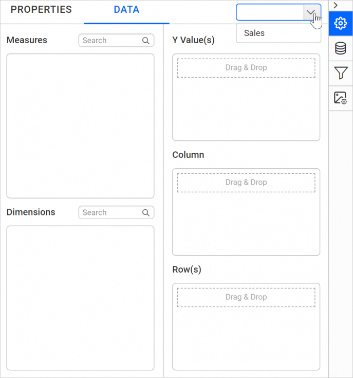 Data assign panel