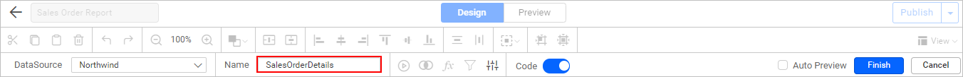 Assign a name for the dataset