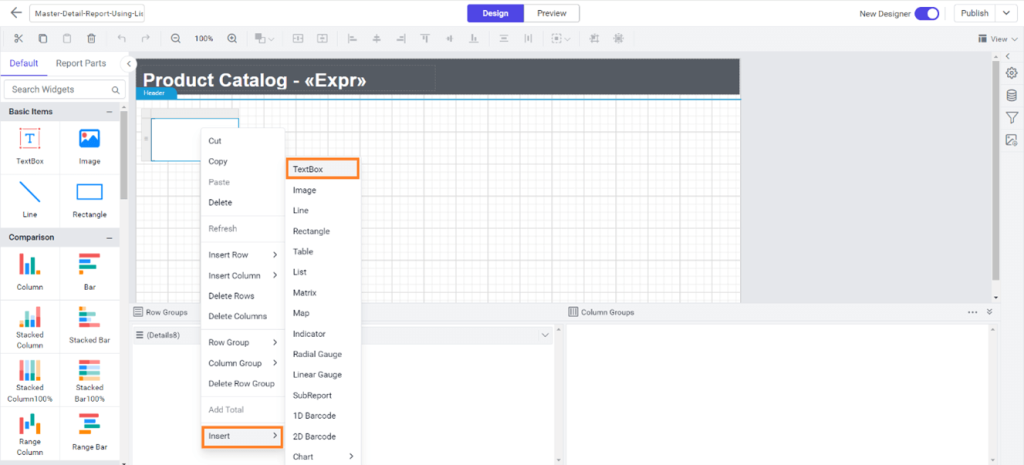 Adding Textbox