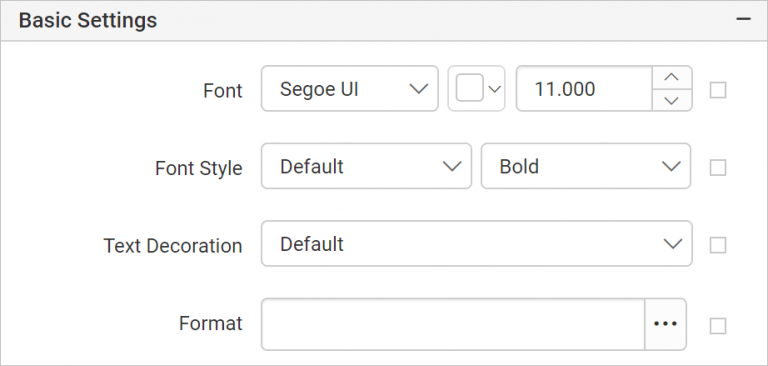 Set Font Properties