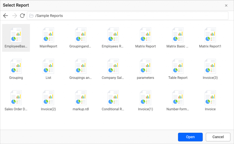 <span style="font-style: normal !msorm;"><em>Browse Child Report</em></span>