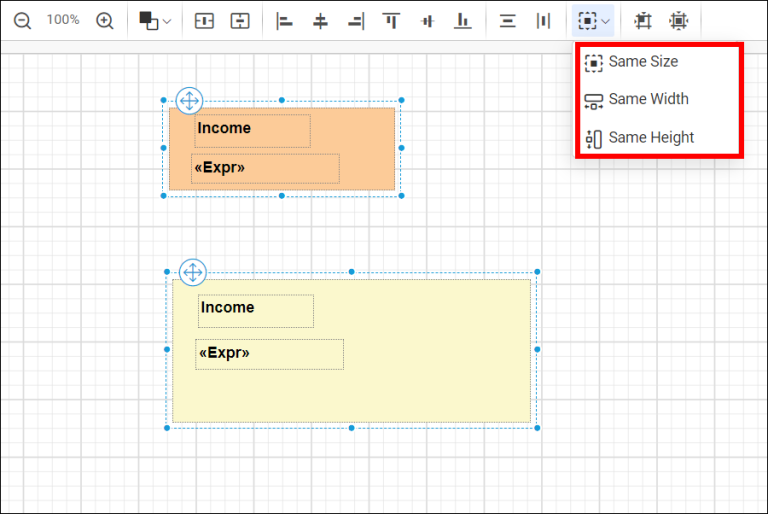 Sizing | Reporting Tools