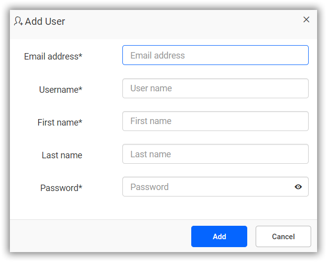 Add Users | Reporting Tools