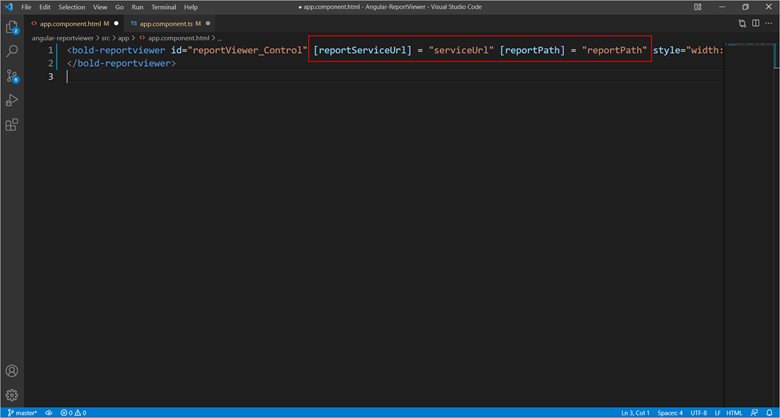Set the properties in Report Viewer | Report Tools Software