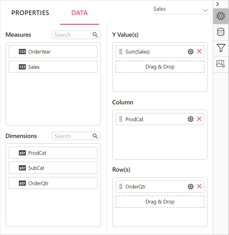 Add data to the Chart
