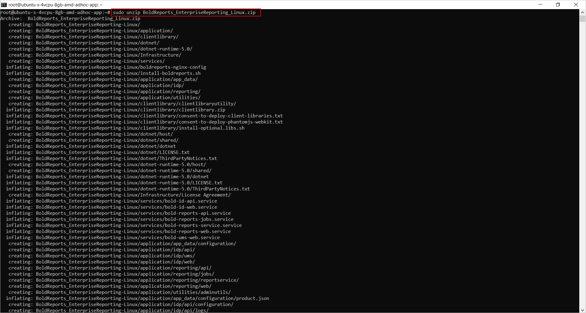 Extract Linux Package