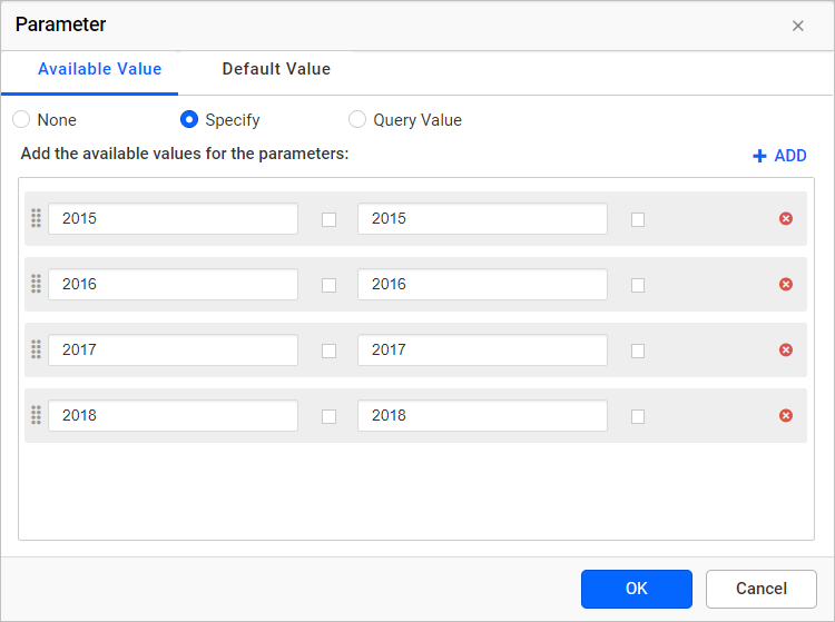 Label text and values added