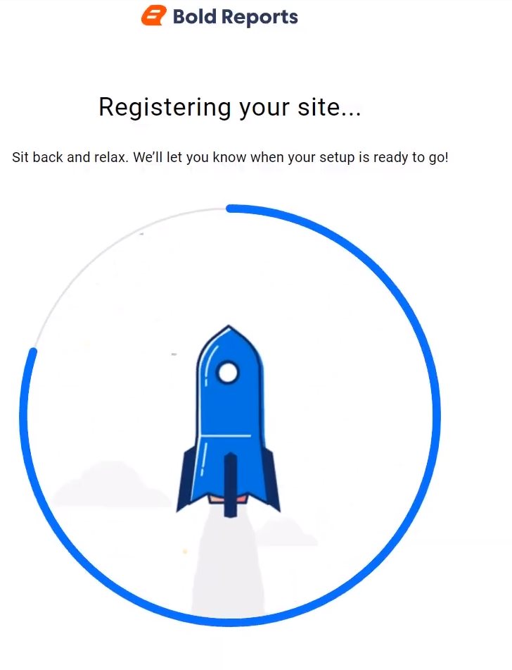 Deployment of the report tenant