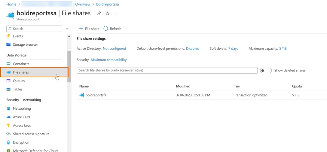 File share name