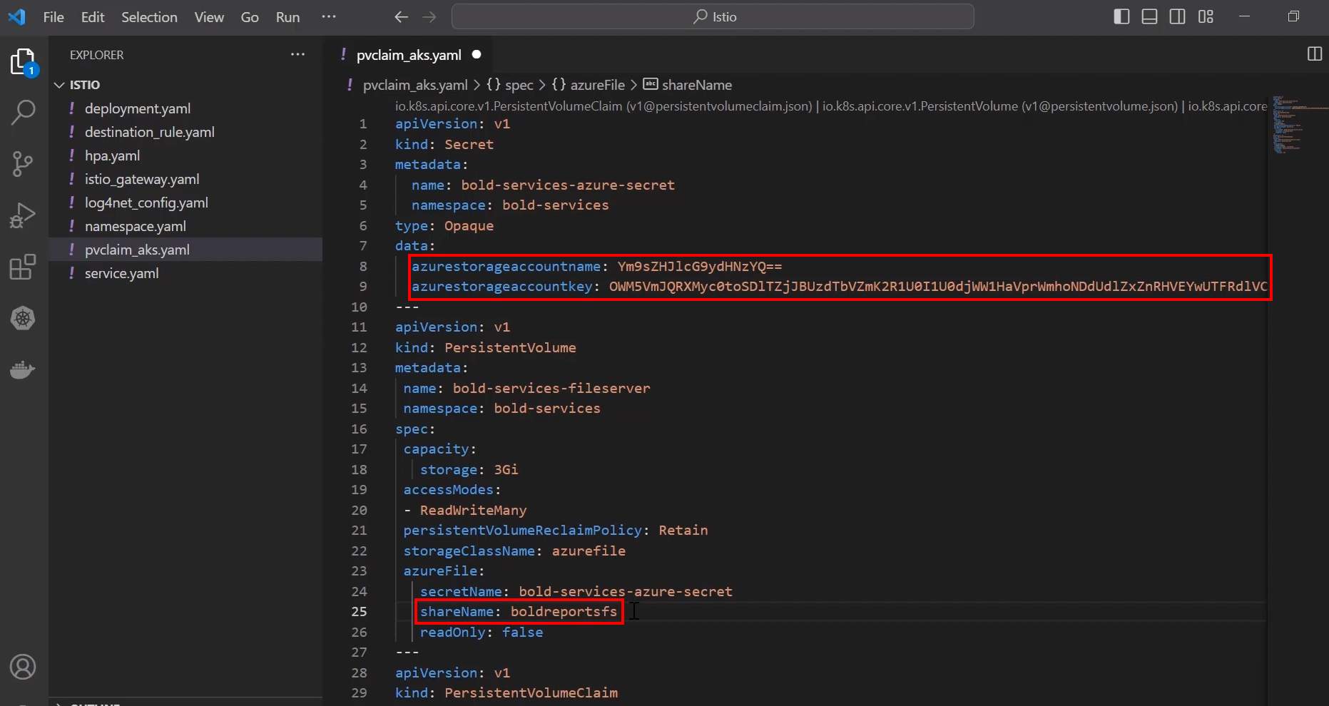 Modifying Pvclaim_eks Configuration File |Reporting Tools