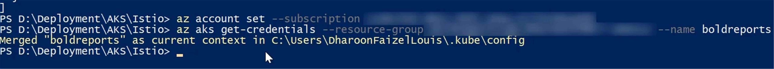 Run the Copied Commands in PowerShell |Reporting Tools