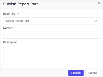 Publish Report Part