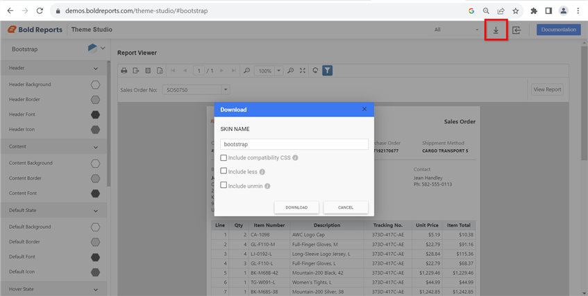 Enhance Your Reporting Styles with Bold Reports Theme Studio