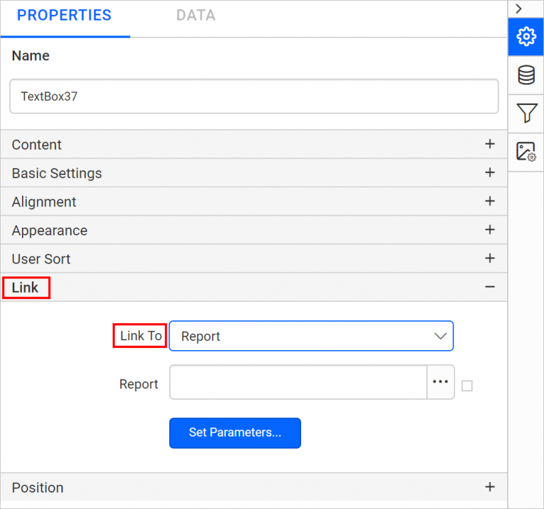 Link property