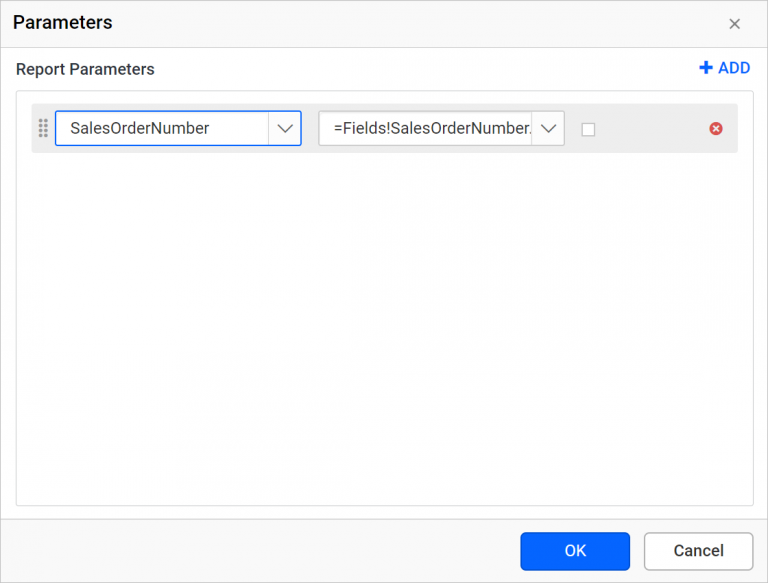 Set parameter value