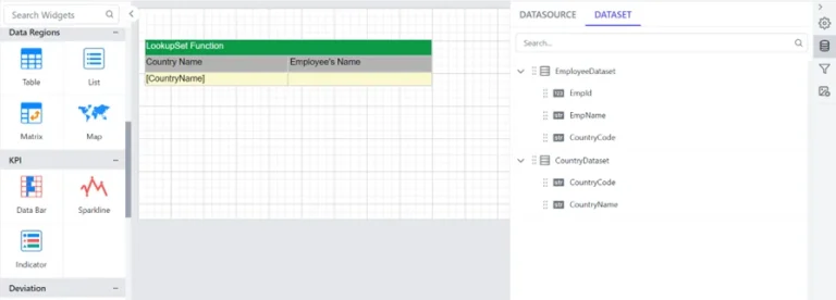 Understanding Lookup and LookUpSet in Bold Reports