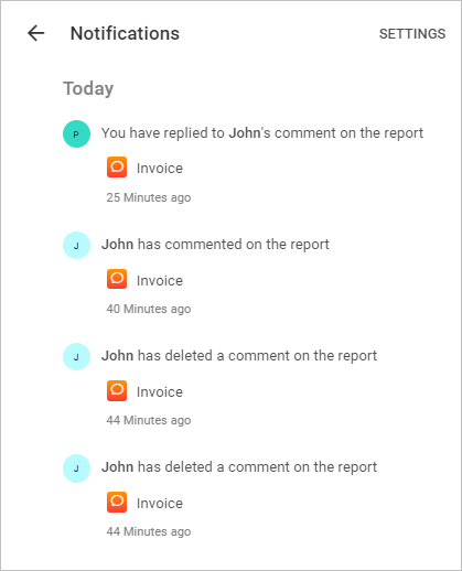 Notifications | Reporting Tools