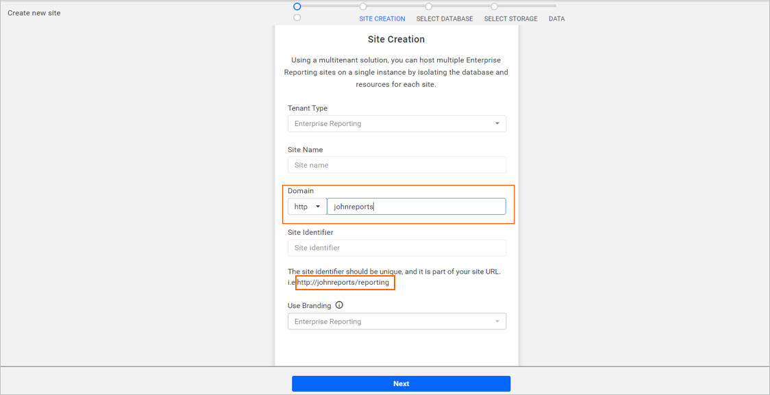 Custom Domain