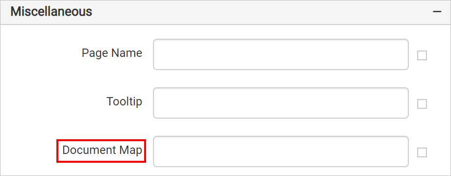 Documentation Map for Report Viewer