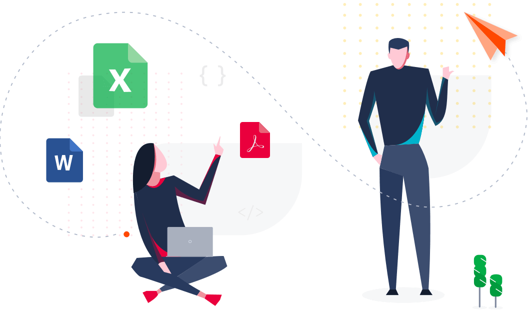 Export reports for sharing