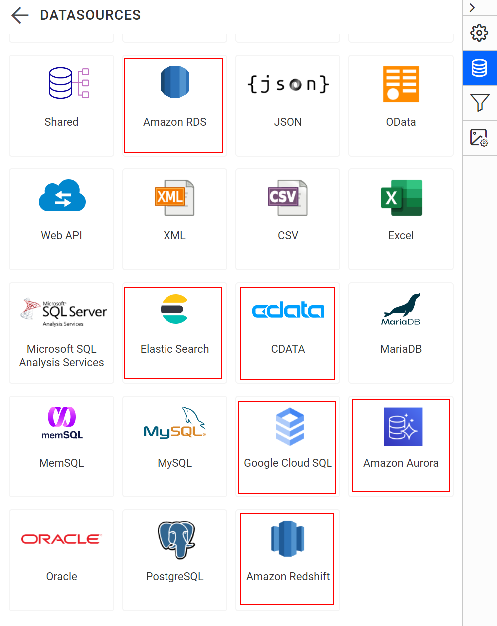 Data Connectors | Report Tools Software