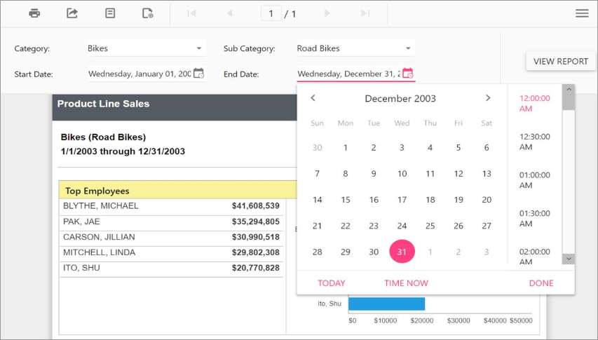 Customized Date-Time Format in Date Report Parameter